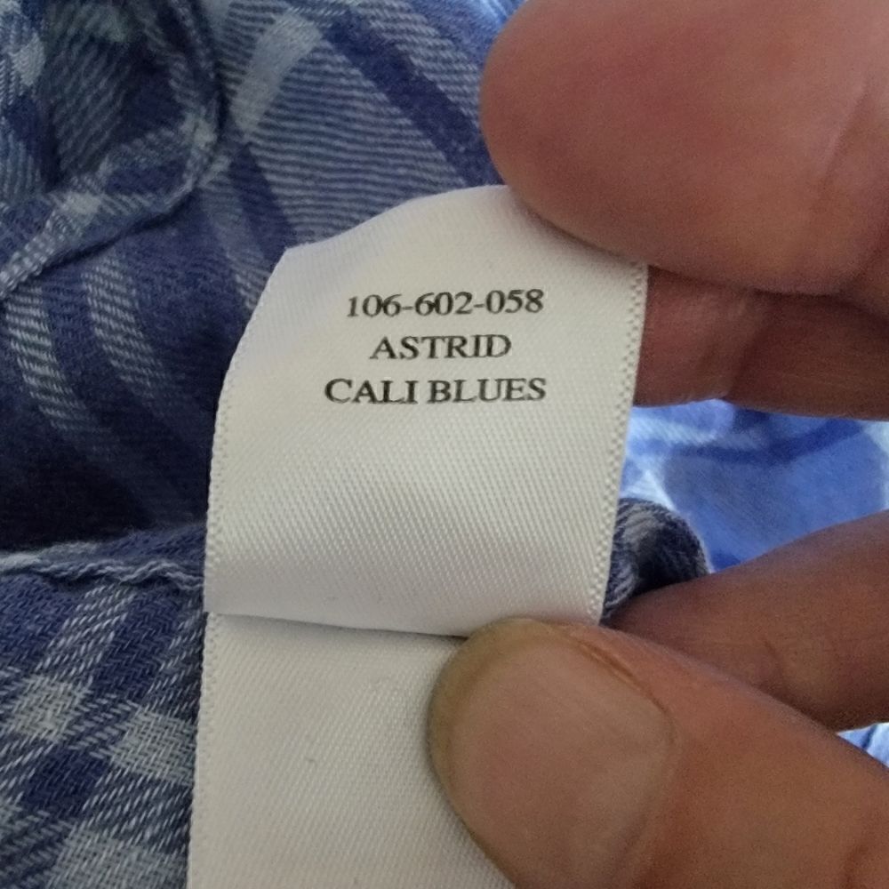 Rails Astrid Cali Blues Button Up Flannel. Size M. - image 12